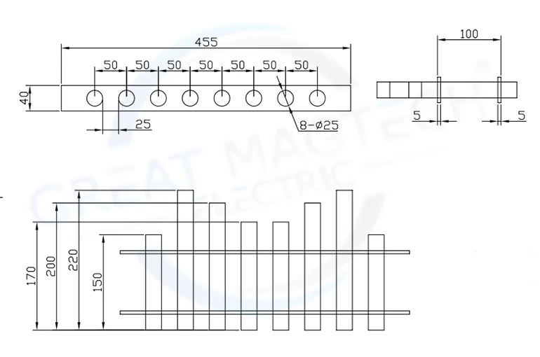 Technical Drawings of Magnetic Grill Technical Drawings of Magnetic Grill